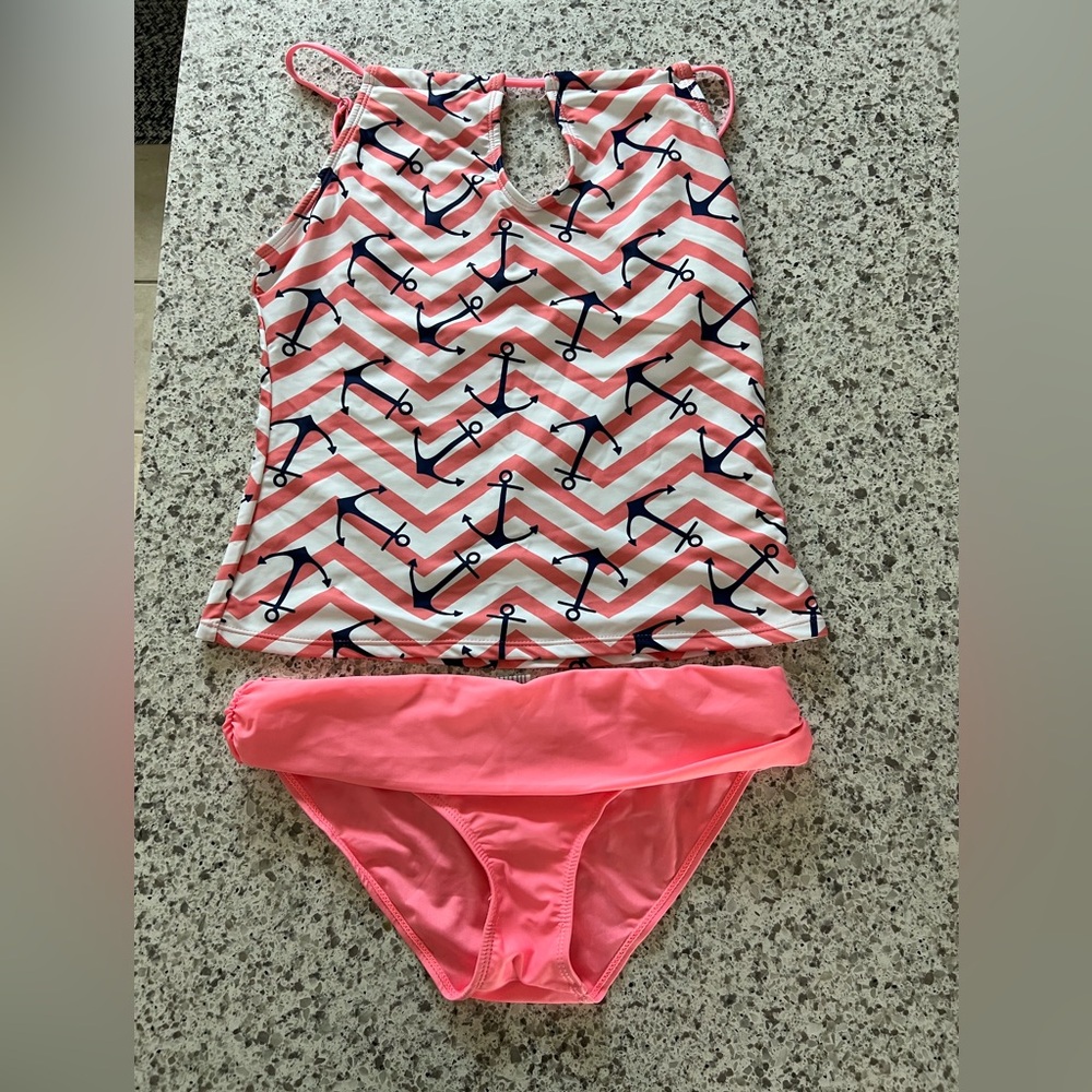 Anchor Print Swimsuit